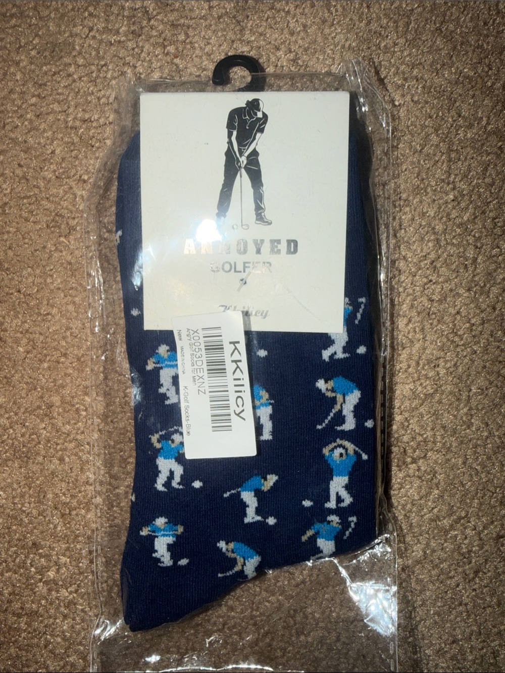 ANNOYED Golfer Socks OS 10-13